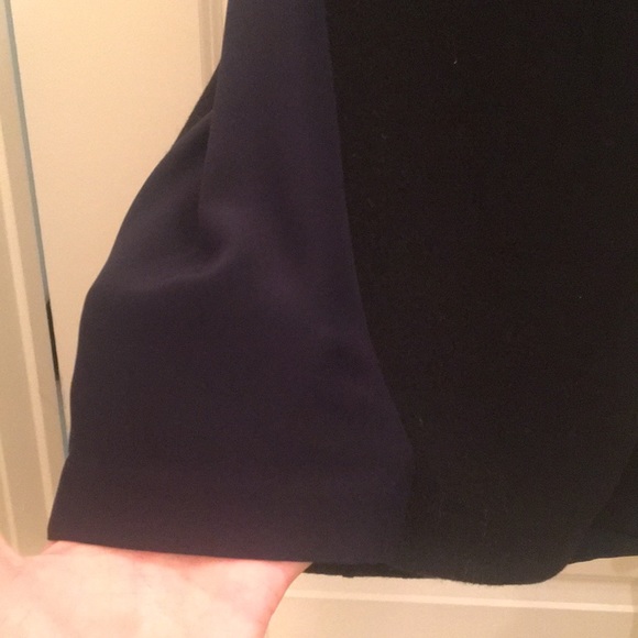 J.Crew Navy and Black dress - Picture 2 of 4